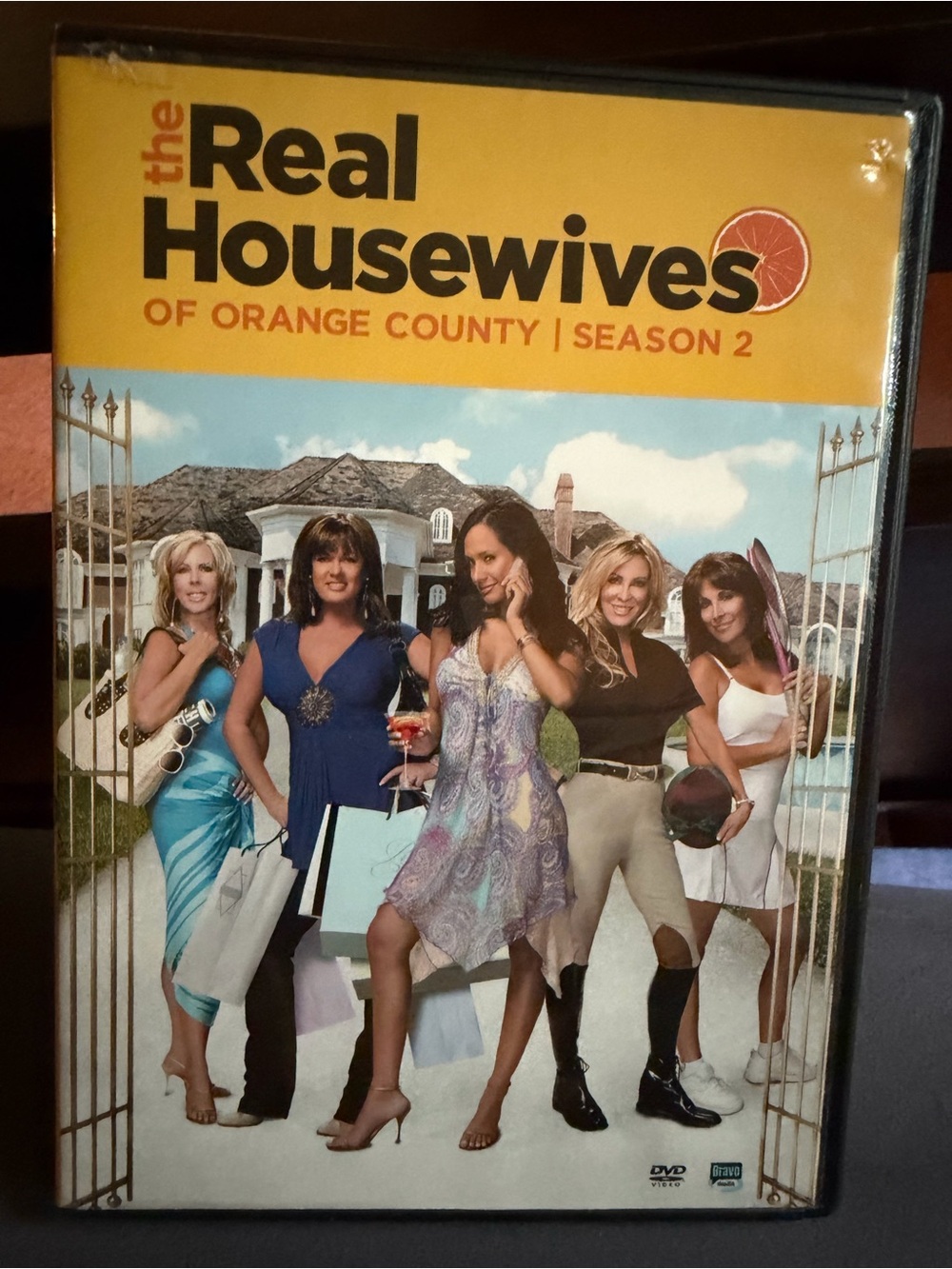 The Real Housewives of Orange County Season 2 — Yellow DVD Cover